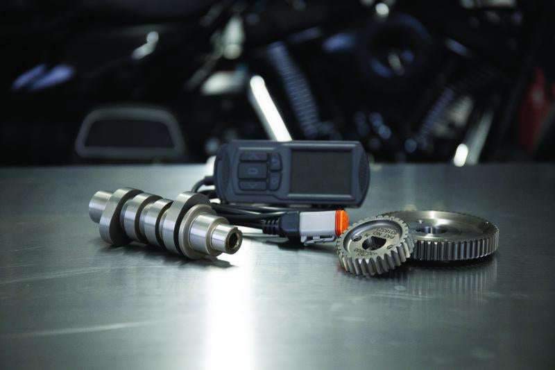 S&S Cycle 17-19 M8 Touring Models 475 Gear Drive Camshaft & Dynojet PV-3 Tuner Kit