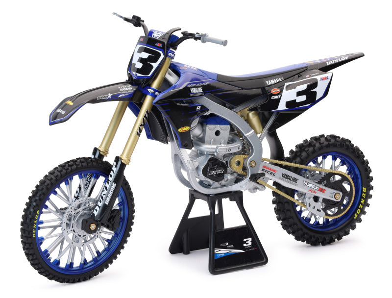 New Ray Toys Yamaha YZ450F Factory Team Replica - Scale 1:6 with Eli Tomac #3 Design