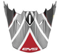 EVS T5 Cosmic Helmet Visor - Black Replacement Visor for Powersports Helmets