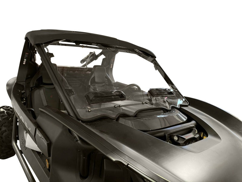 Seizmik Versa-Vent Hard Coated Windshield for Segway Villian 23-25 with Toolless Mounting System