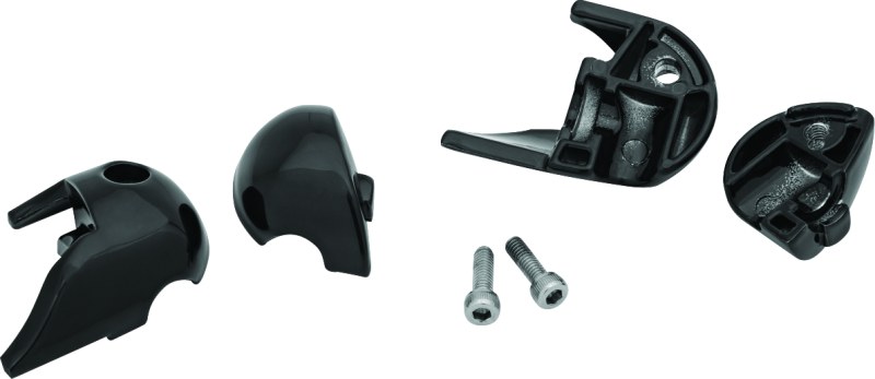 Kuryakyn Rear Atto Turn Signal Adapter Black for Indian Chieftain and Challenger Models