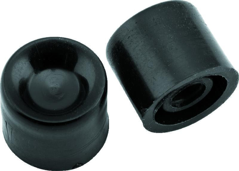 Twin Power 72-E73 Black Button Caps for Harley Davidson FL, FX, XL Models - 10 Pack