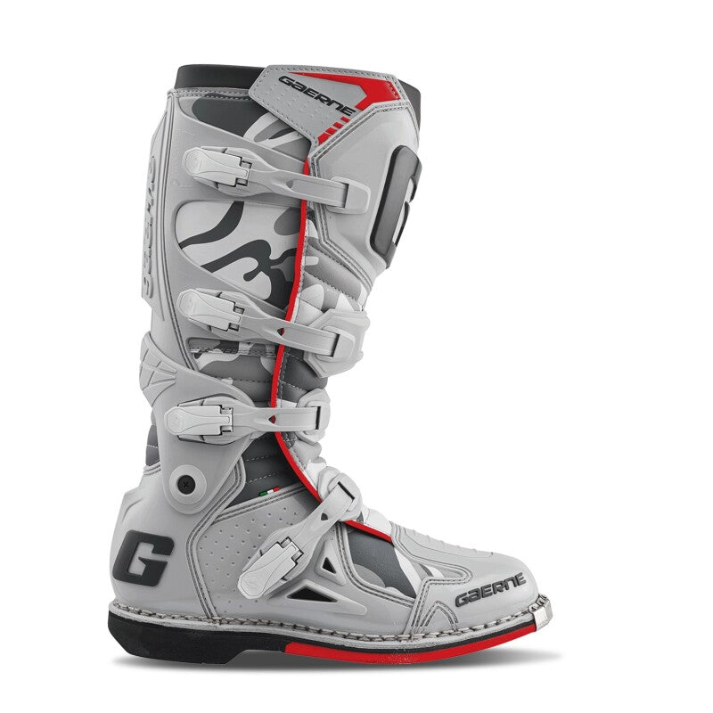 Gaerne Fastback Endurance Snow Camo Motorcycle Boots Size 8