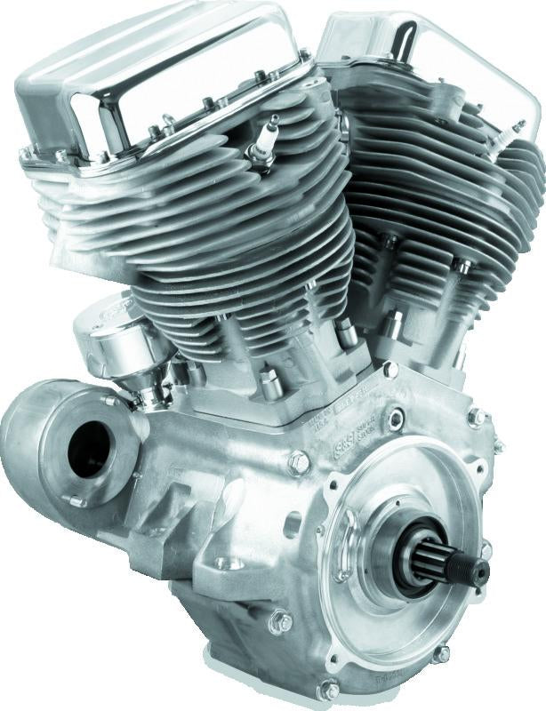 S&S Cycle P93 Complete Assembled Engine for Harley-Davidson 1970-1999 with Alternator/Generator - Retro Styling with Modern Technology