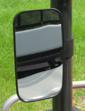 Seizmik Universal Side and Rearview Mirror with 1.5-Inch Clamp – Convex Design for Powersports Vehicles
