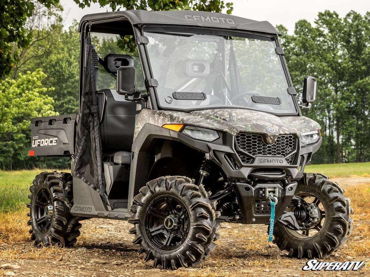 SuperATV CFMOTO UForce 600 Vented Full Windshield