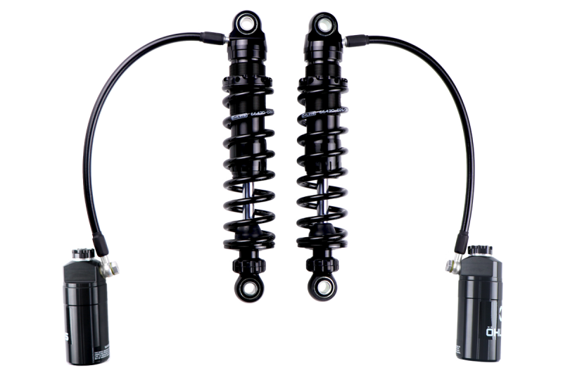 Ohlins Harley-Davidson FL Touring STX 36 Twin Blackline 12-inch Shocks - Part HD 050