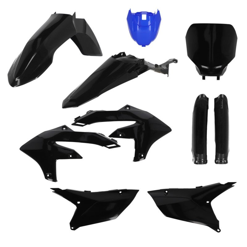 Acerbis 2024 Yamaha YZ250F / 2023-2024 YZ450F Full Plastic Kit – Monster Black and Blue