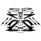 Yamaha YXZ 1000R Long Travel Suspension Package with Demon Axles