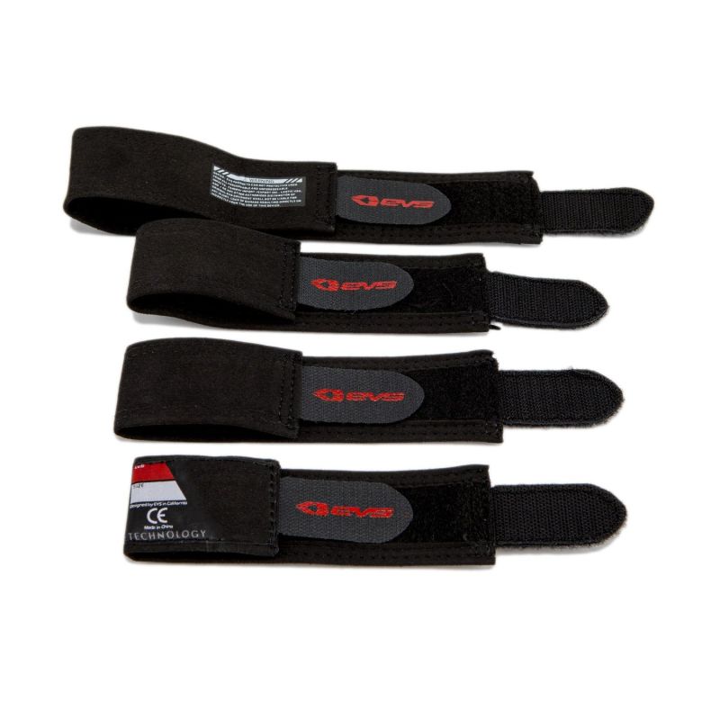 EVS Axis Knee Brace Replacement Straps Black - XL (Part KBRS-WPA-XL)