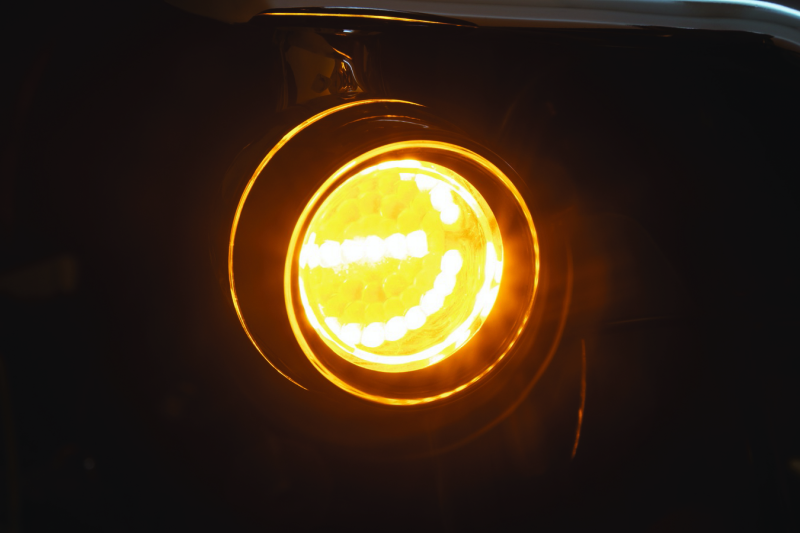 Kuryakyn Luminez L.E.D. Front Turn Signal Insert 1157 Amber for Harley-Davidson