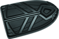 Kuryakyn Spear Brake Pedal Pad for Indian Motorcycles - Satin Black Part 5632