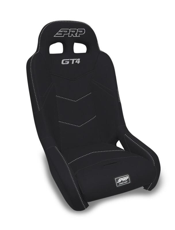PRP Seats GT4 Suspension Seat for Polaris RZR, Can-Am Maverick & Kawasaki Teryx KRX4 – Black