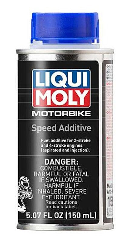 LIQUI MOLY 150mL Motorbike Speed Additive for 2- and 4-Stroke Gasoline Engines