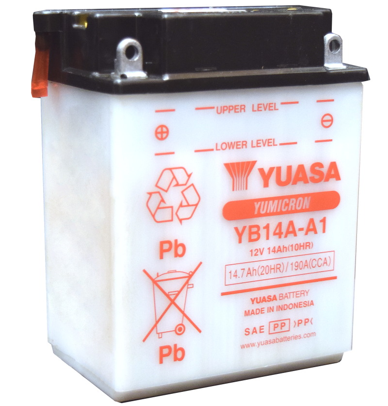Yuasa Battery YUAM224A1IND Yumicron CX 12-Volt Powersports Battery