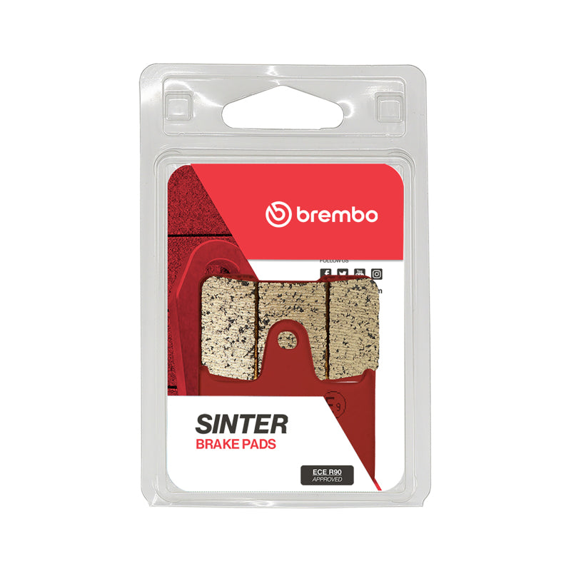 Brembo OE Powersports Rear Brake Pads for Harley-Davidson XL and Kawasaki ZX750 Ninja ZX-7RR