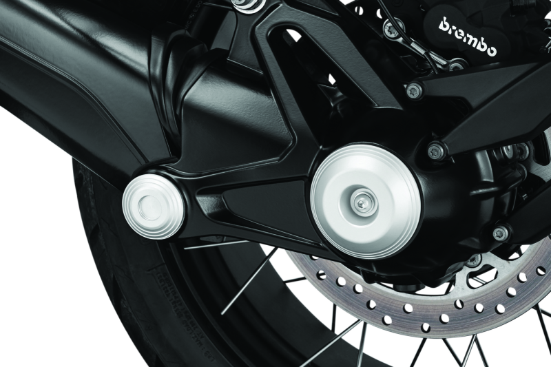 Kuryakyn Lodestar Front Axle Sliders for BMW R1200 Series – Impact Protection and Easy Maintenance