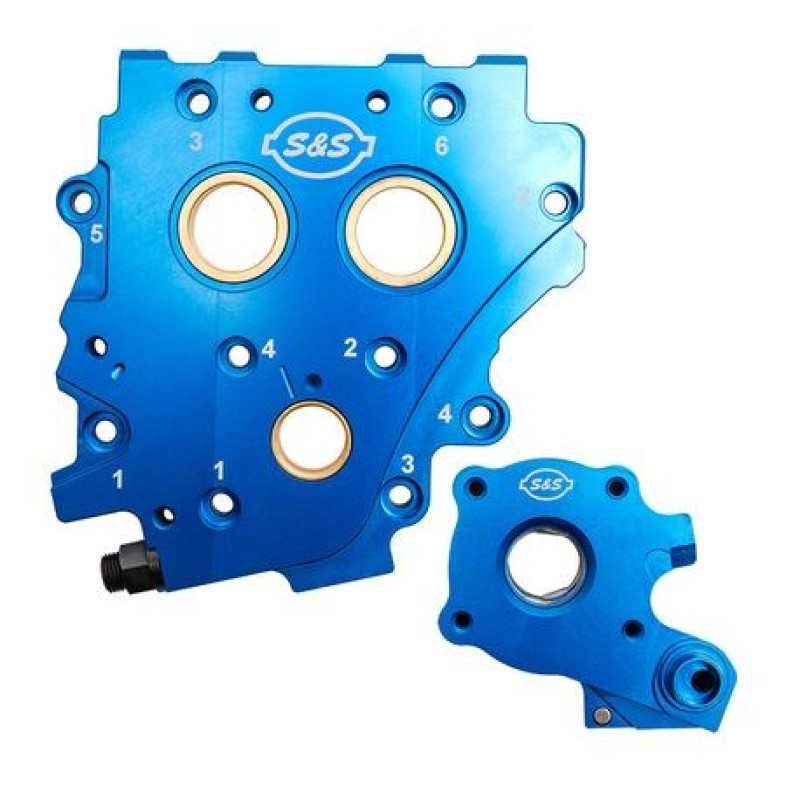 S&S Cycle Part 310-0732 TC3 Oil Pump and Cam Support Plate Kit for Harley Davidson Touring Models