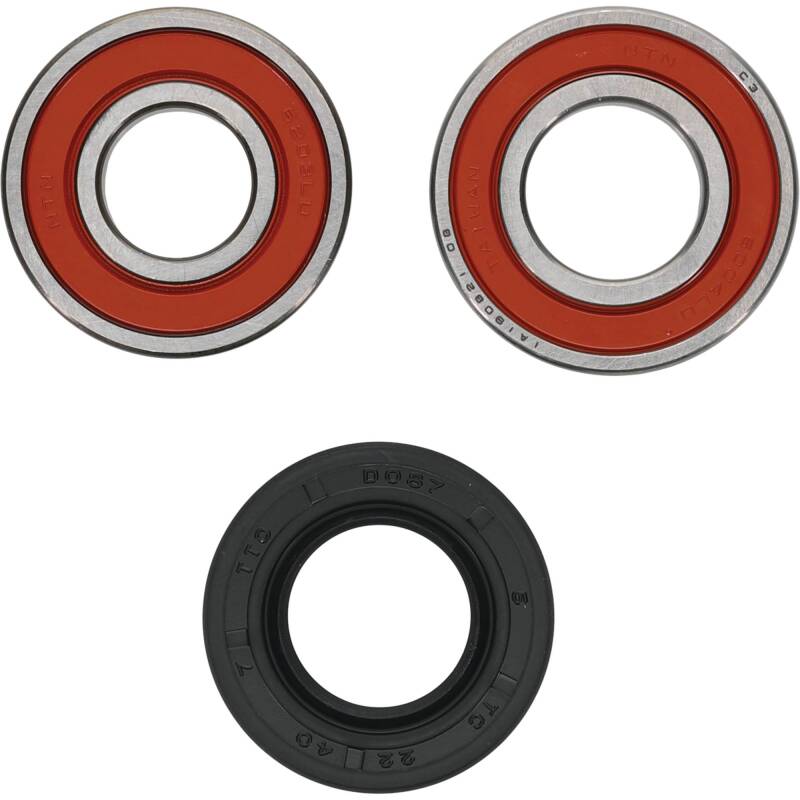 Pivot Works Premium Wheel Bearing Kit for Kawasaki KLF220 Bayou (Part #25-1088-P)