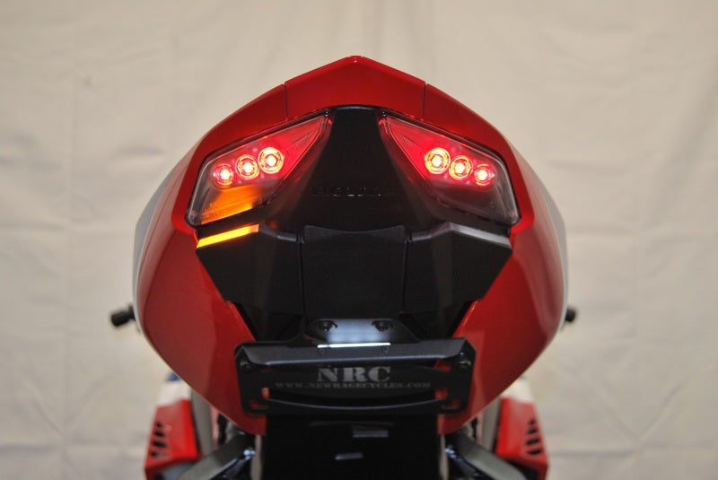 New Rage Cycles CBRRR-FE-T-25 Honda CBR1000RR-R Fender Eliminator Kit with Bright LED Turn Signals