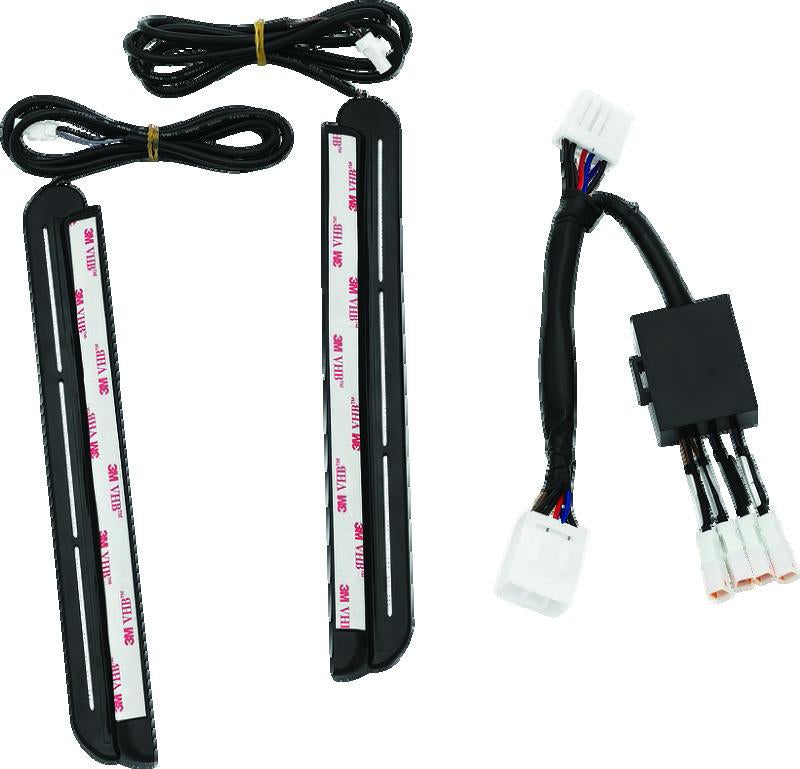 Kuryakyn L.E.D. Accent Strip Lights Part #5417 – Ultra-Bright Red Run-Turn-Brake Lighting for Powersports Vehicles