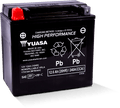 Yuasa YTX14H Maintenance Free AGM 12-Volt Powersports Battery
