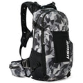 USWE Shred MTB Daypack 16L Camo and Black – Performance Freeride Bike Backpack with Bounce-Free Fit