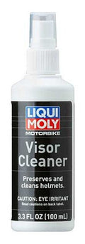 LIQUI MOLY 100mL Motorbike Visor Cleaner with Anti-Fog Treatment