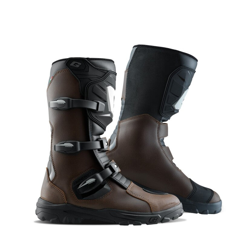 Gaerne G.Adventure Aquatech Brown Motorcycle Boot Size 9