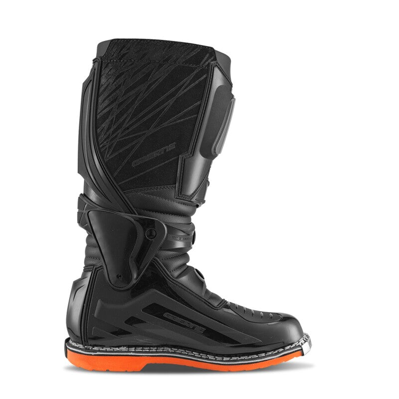 Gaerne Fastback Endurance Supermotard Boot Midnight Size 11 – High-Performance Italian Powersports Footwear