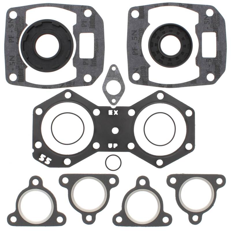 Vertex Pistons 04-06 Polaris 550 Classic and 2007 Edge LX Complete Gasket Kit with Seals