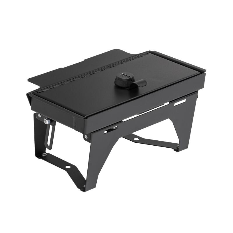 Tuffy Products Console Safe with Combo Lock for Chevy Silverado Crew Cab with Wireless Charging Pad (2021-2024)
