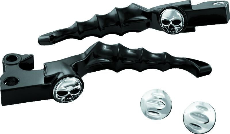 Kuryakyn Zombie Levers for Harley-Davidson Touring Models – Black or Chrome Finish