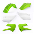 Acerbis Kawasaki KX85/100 and Suzuki RM100 Plastic Kit in Green/White - Part #2041090206