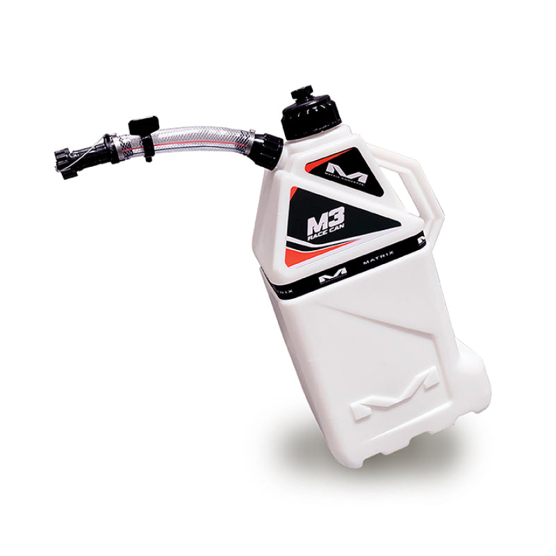 Matrix Concepts M3 Utility Can - Black, 4-Gallon Capacity with Reinforced Design and Easy Pour Spout
