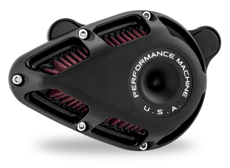 Performance Machine 23-Up CVO 2024 Touring Jet Air Cleaner - Black Ops