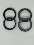 KYB Powersports Front Fork Oil and Dust Seal Set for 49mm Showa Forks