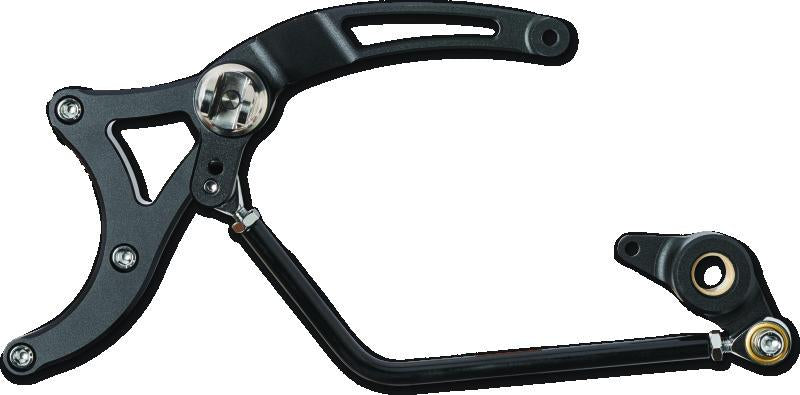 Performance Machine Black Ops Mid Controls for Powersports Vehicles - Part #0035-1180M-SMB