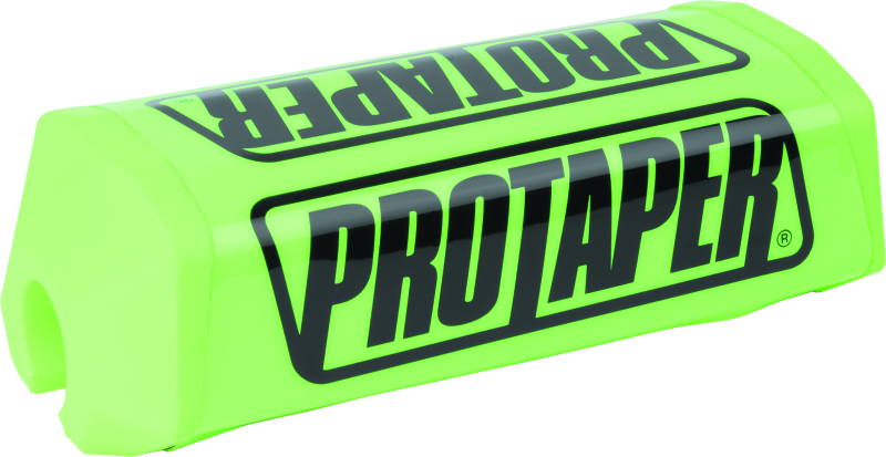 ProTaper 2.0 Square Bar Pad – Race Green, Impact-Resistant Foam with Secure Velcro Fastening