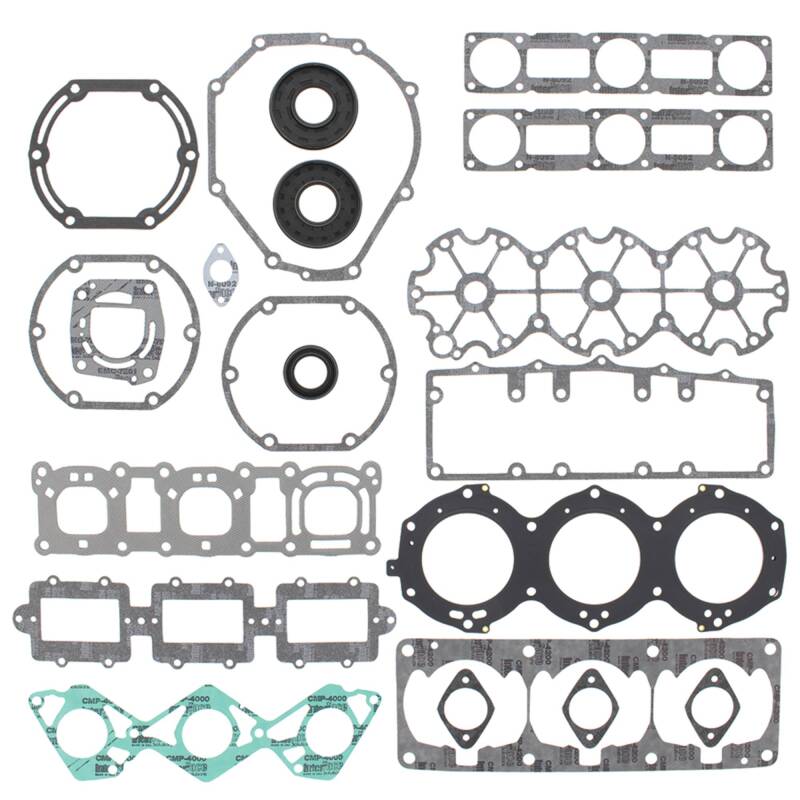Vertex Pistons Complete Gasket Kit for 97-99 GP 1200 Wave Runner and 99-04 SUV 1200 Wave Runner - Part Number 611606