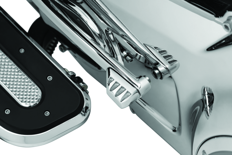 Kuryakyn Switch-Shift Lever Chrome Part 3266 – Adjustable Foot Shift Extension for Harley-Davidson Motorcycles