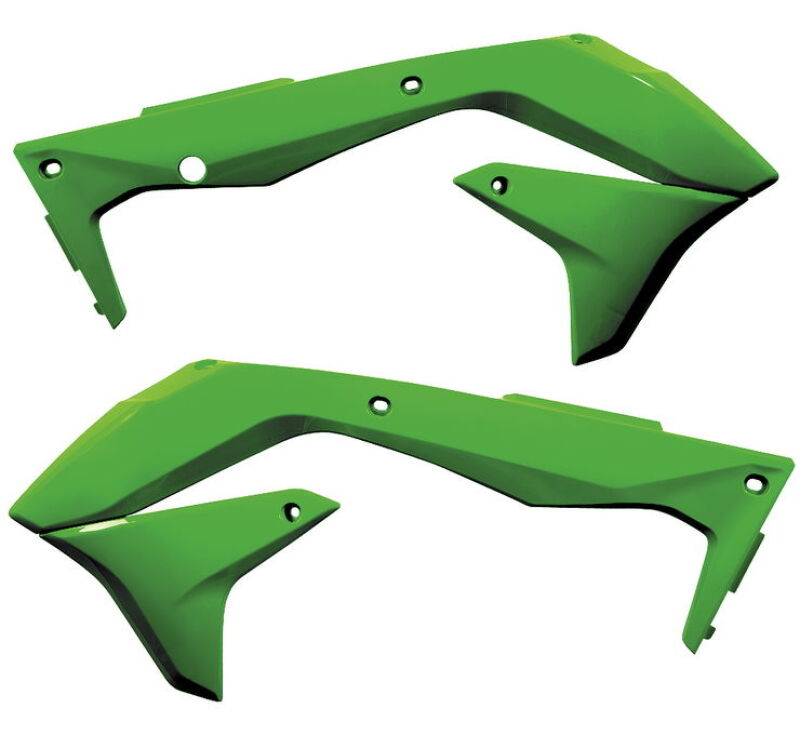 Acerbis Kawasaki KX450F Radiator Shroud (2016-2018) in Green