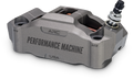 Performance Machine 125 x 4 Race Series Radial Mount Caliper with ARC - Left - Gunmetal Grey