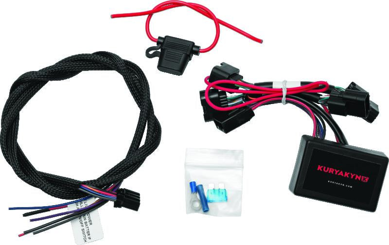 Kuryakyn Trailer Wiring Kit 18-20 Honda Gold Wing GL1800 4-Wire Connector