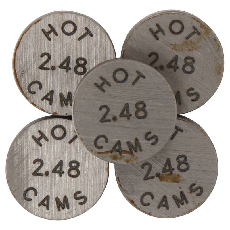 Hot Cams Shim Kits 2.440mm Thickness - 5 Pack for Powersports Engines
