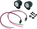 Kuryakyn Lodestar 750L Flood Beam High-Output Driving Lights for Powersports Vehicles