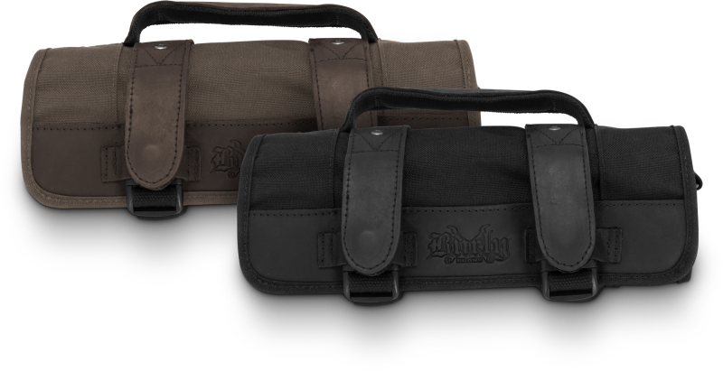 Burly Brand Voyager Tool Roll - Dark Oak for Powersports
