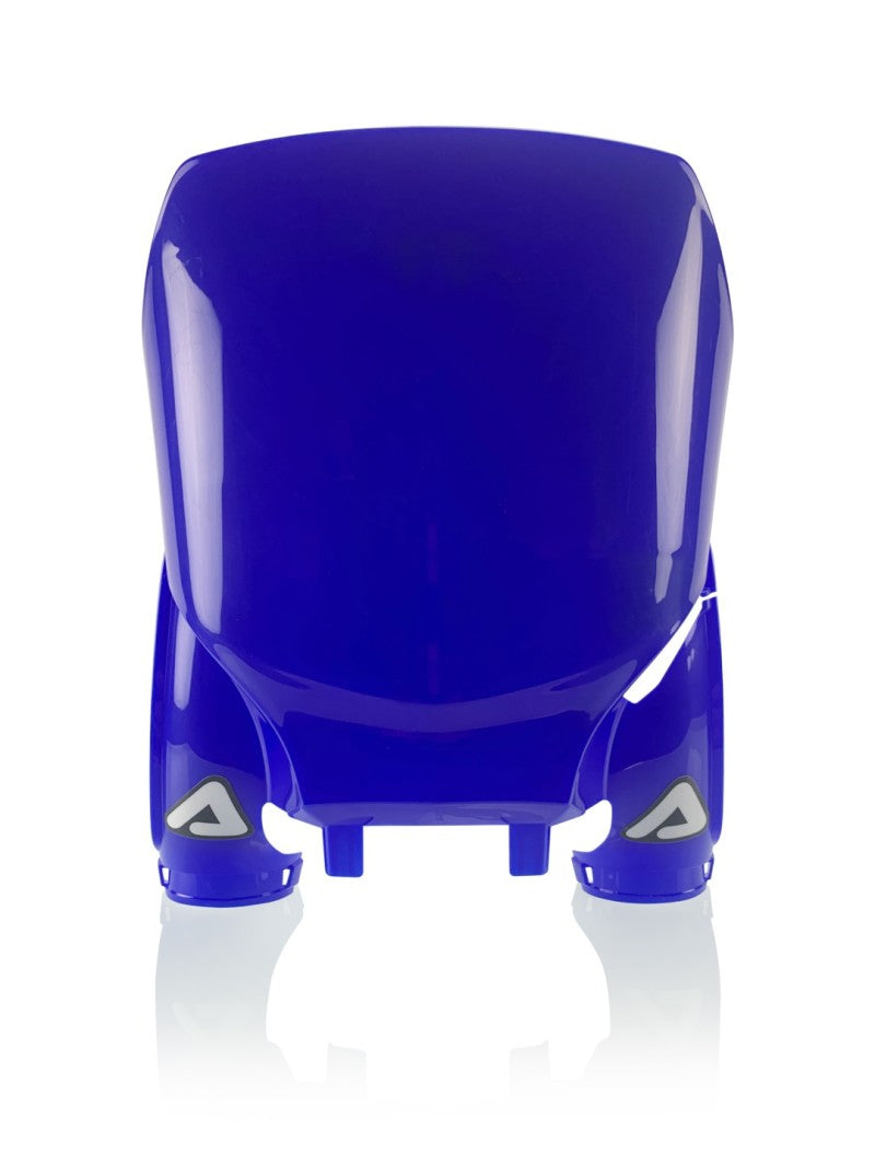 Acerbis Yamaha YZ250F/ YZ450F/FX Front Number Plate - Raptor 2 - Yamaha Blue for 2023-2025 Models
