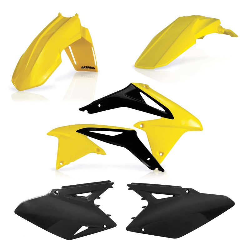 Acerbis 08-17 Suzuki RMZ450 Plastic Kit - Original Factory Colors and Shape