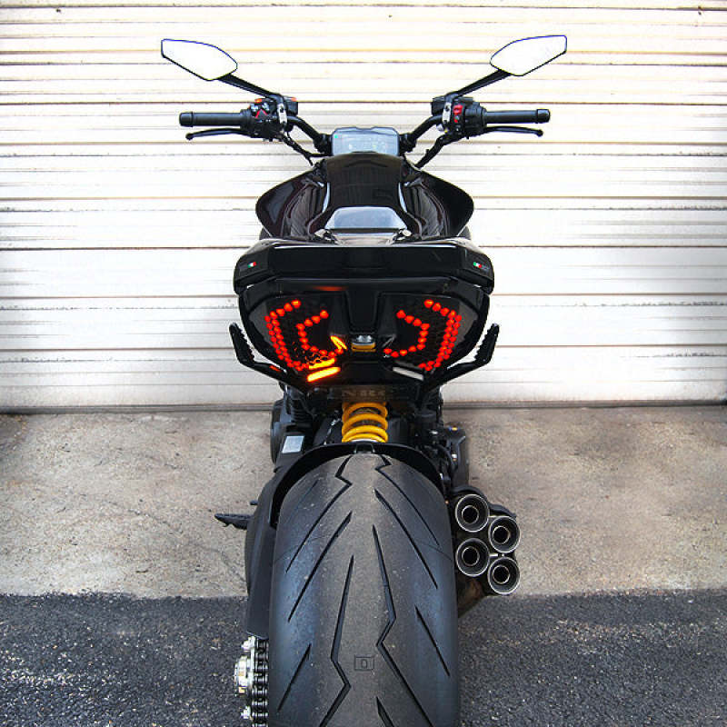 New Rage Cycles DV4-FE Fender Eliminator Kit for Ducati Diavel V4 (2023-2025)